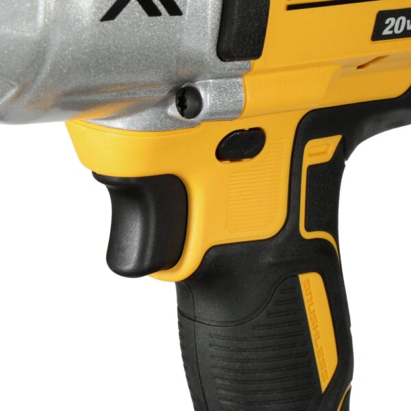 DEWALT 20-Volt MAX XR Cordless Brushless 1/2 in. High Torque Impact Wrench with Detent Pin Anvil, (1) 20-Volt 5.0Ah Battery