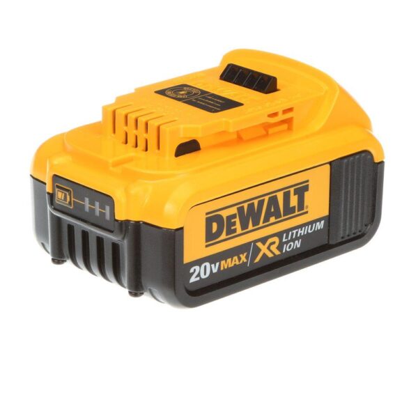 DEWALT 20-Volt MAX Cordless 7-1/4 in. Sliding Miter Saw with (1) 20-Volt Battery 4.0Ah