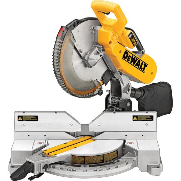 DEWALT 15 Amp Corded 12 in. Double-Bevel Compound Miter Saw with XPS Light