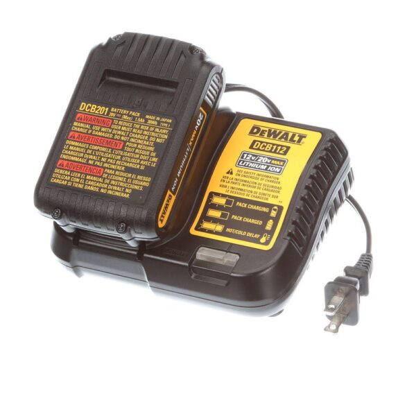DEWALT 20-Volt MAX Cordless Compact 1/2 in. Drill/Drill Driver with (2) 20-Volt 1.3Ah Batteries, Charger & Bag