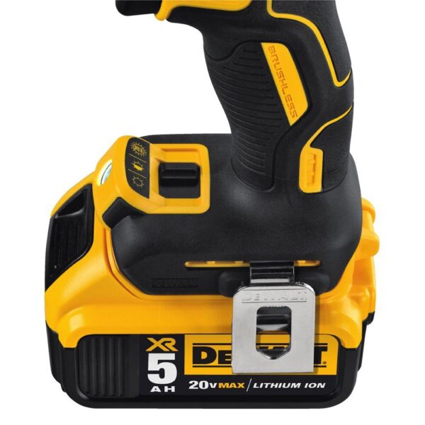 DEWALT 20-Volt MAX XR Cordless Brushless 3-Speed 1/2 in. Drill/Driver with (2) 20-Volt 5.0Ah Batteries & Charger