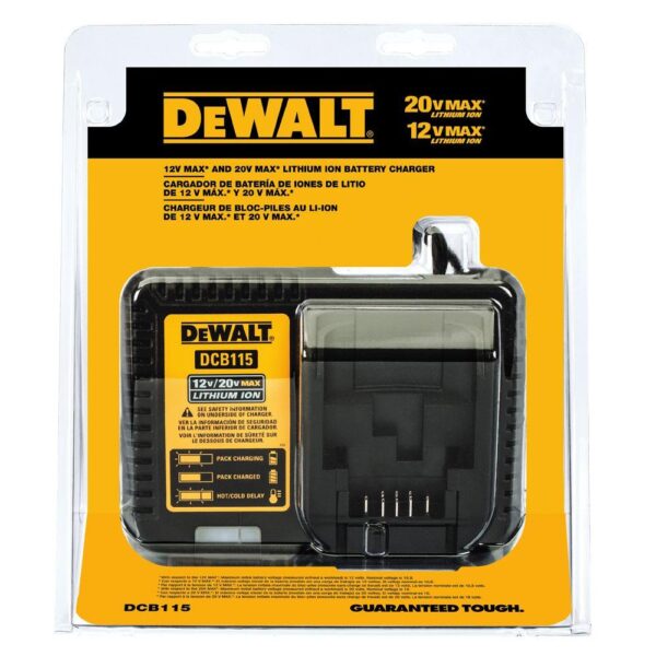 DEWALT 12-Volt to 20-Volt Lithium-Ion Battery Charger