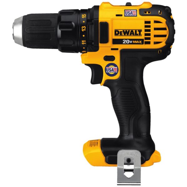 DEWALT 20-Volt MAX Cordless Drill/Impact Combo Kit (2-Tool) with (2) 20-Volt 1.5Ah Batteries, Charger & 4-1/2 in. Grinder