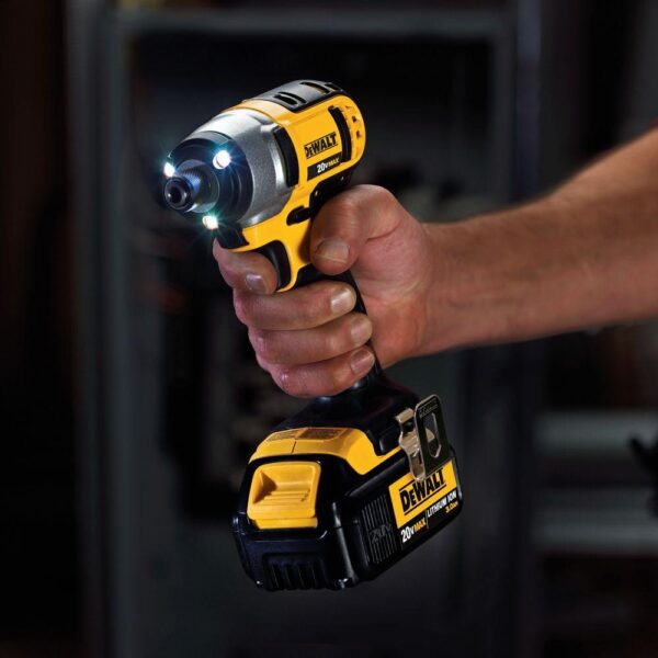 DEWALT 20-Volt MAX Cordless Hammer Drill/Impact Driver Combo Kit (2-Tool) with (2) 20-Volt 3.0Ah Batteries & Charger
