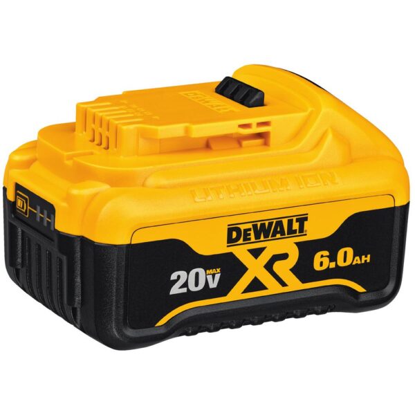 DEWALT 20-Volt MAX XR Cordless Brushless Compact Reciprocating Saw with (1) 20-Volt Battery 6.0Ah