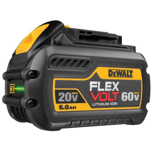 DEWALT FLEXVOLT 60-Volt MAX Cordless Brushless 1/2 in. Stud & Joist Drill with E-Clutch & (3) FLEXVOLT 6.0Ah Batteries
