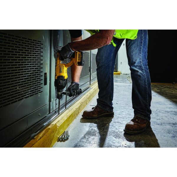 DEWALT 20-Volt MAX Cordless Brushless 1 in. SDS Plus D-Handle Rotary Hammer with (1) 20-Volt 5.0Ah Battery & Charger
