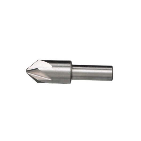 Drill America 3/8 in. 100-Degree High Speed Steel Countersink Bit with 6 Flutes