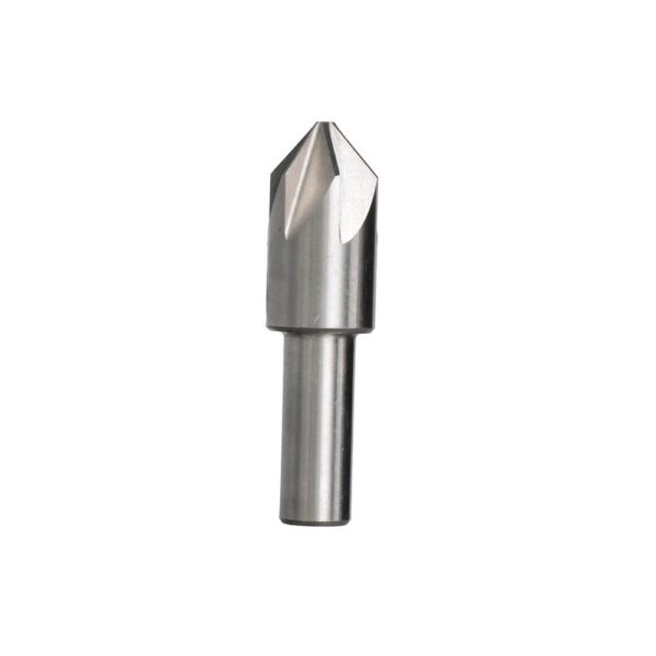 Drill America 3/8 in. 60-Degree High Speed Steel Countersink Bit with 6 Flutes