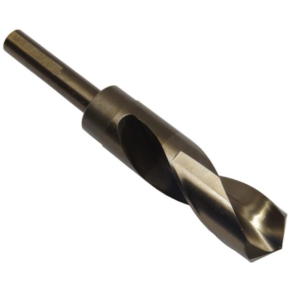 Drill America m42 Cobalt Reduced Shank Drill Bit Set in Metal Case (8-Piece)