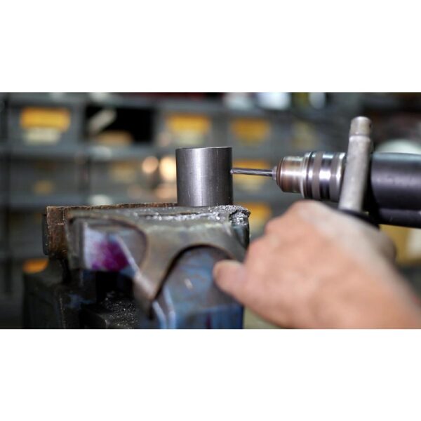 Drill America 14 mm - 18 mm High Speed Steel Black Oxide Reduced Shank Drill Bit Set (5-Piece)