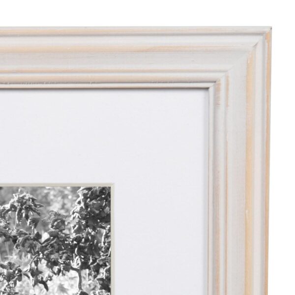 Kate and Laurel Bordeaux Multicolored Brown, White, and Gray Picture Frame (Set of 10)