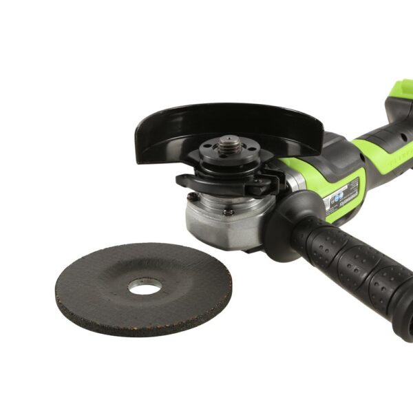 Greenworks 24-Volt Battery Cordless Brushless 4.5 in. Angle Grinder, Battery Not Included AG24L00