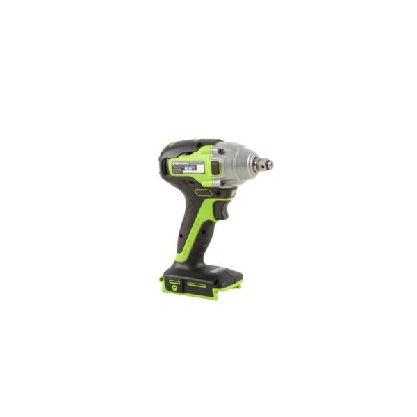Greenworks 24-Volt Battery Cordless Brushless 1/2 in. Impact Wrench, Battery Not Included IW24L00