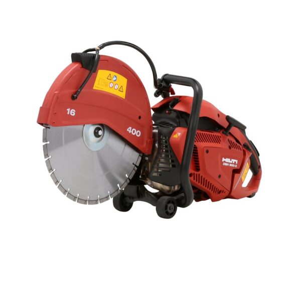 Hilti DSH 900X 90CC 16 in. Hand Held Gas Saw with Blades