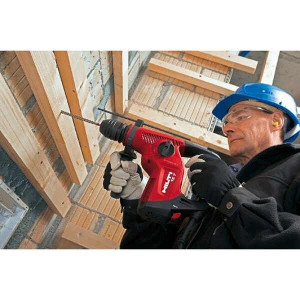 Hilti 120-Volt SDS-Plus TE-7 Corded Rotary Hammer Drill Kit with 4 TE-CX Hammer Drill Bits