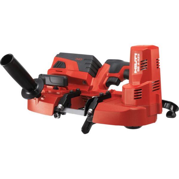 Hilti 22-Volt SB 4-A22 Cordless Band Saw Kit Includes 3-Pack of 14 TPI / 18 TPI Teeth Blades, Battery, Charger and Tool Bag