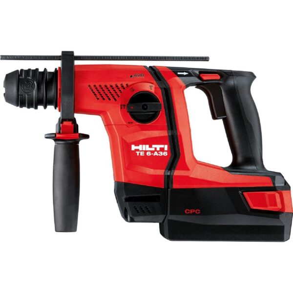 Hilti 36-Volt Lithium-Ion 1/2 in. SDS Plus Cordless Rotary Hammer TE 6-A36 Industrial Trade PKG