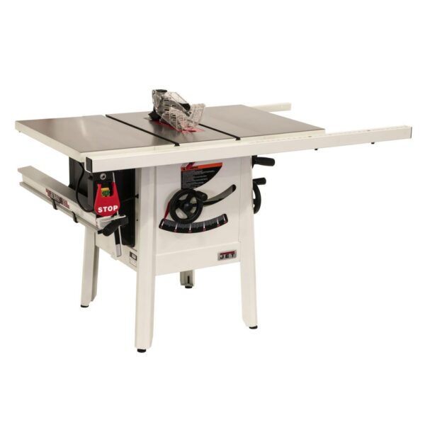 Jet ProShop II 10 in table saw with 30 in. Rip and Cast Wings JPS-10