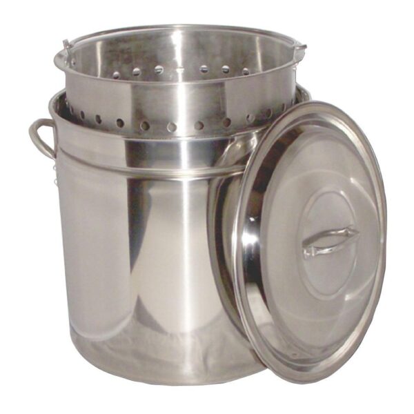 King Kooker 32 qt. Stainless Steel Stock Pot with Lid