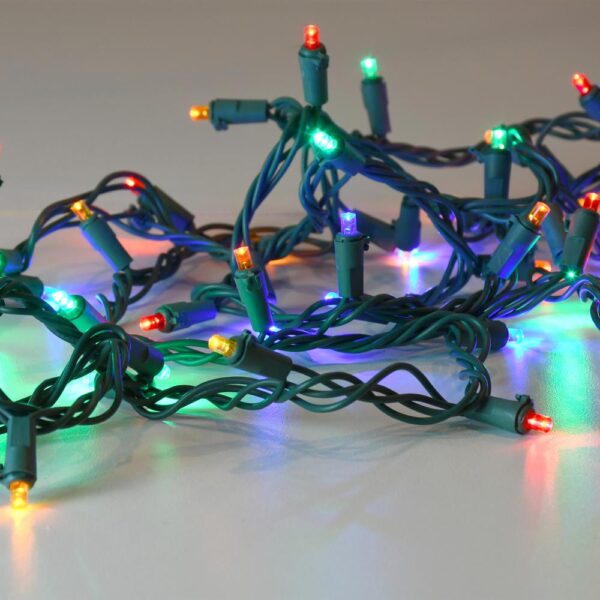 LUMABASE 70-Light Multi Color LED String Lights