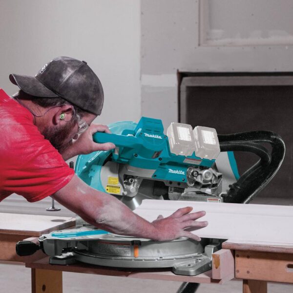 Makita 18-Volt X2 LXT Lithium-Ion (36-Volt) Brushless Cordless 10 in. Dual-Bevel Sliding Compound Miter Saw (Tool-Only)