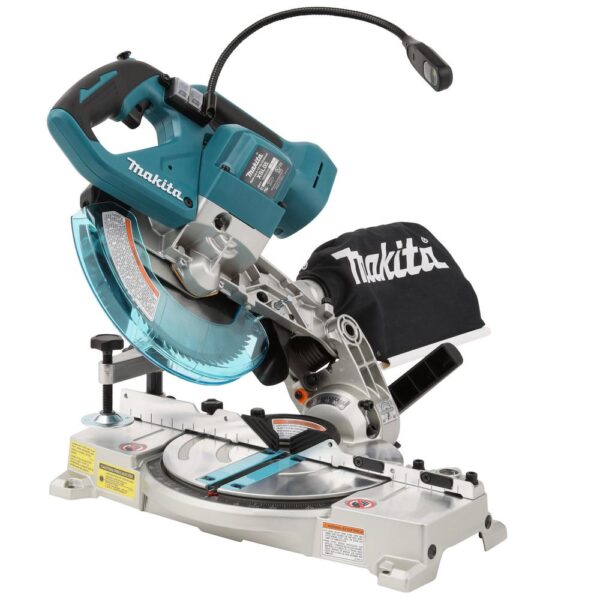 Makita 18-Volt LXT Lithium-Ion Brushless Cordless 6-1/2 in. Compact Dual-Bevel Compound Miter Saw with Laser (Tool Only)