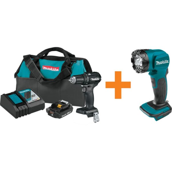 Makita 18-Volt 2.0Ah LXT Lithium-Ion Sub-Compact Brushless Cordless 1/2 in. Driver-Drill Kit