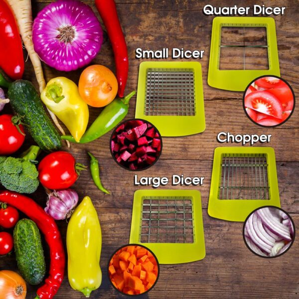 MegaChef 8-in-1 Multi-Use Slicer, Dicer and Chopper