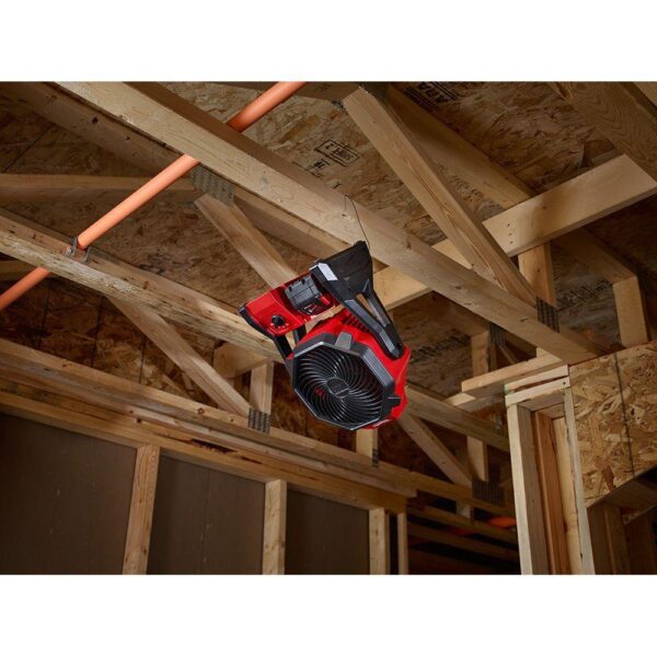 Milwaukee M18 18-Volt Lithium-Ion Cordless 4-1/2 in. Cut-Off/Grinder with M18 Jobsite Fan