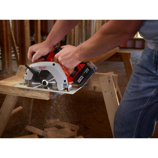 Milwaukee M18 4-1/2 in. Cordless Cut-Off/Grinder With M18 6-1/2 in. Cordless Circular Saw