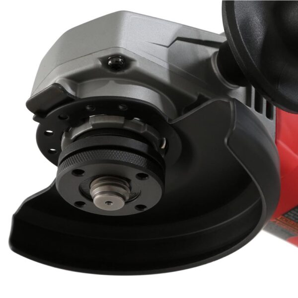 Milwaukee 11 Amp Corded 4-1/2 in. Small Angle Grinder with No-Lock Paddle