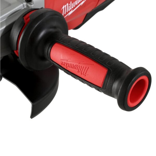 Milwaukee 13 Amp 6 in. Small Angle Grinder with Paddle Lock-On Switch