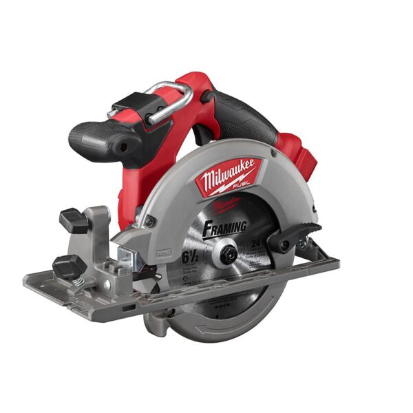 Milwaukee M18 FUEL 18-Volt Lithium-Ion Brushless Cordless 6-1/2 in. Circular Saw (Tool-Only)