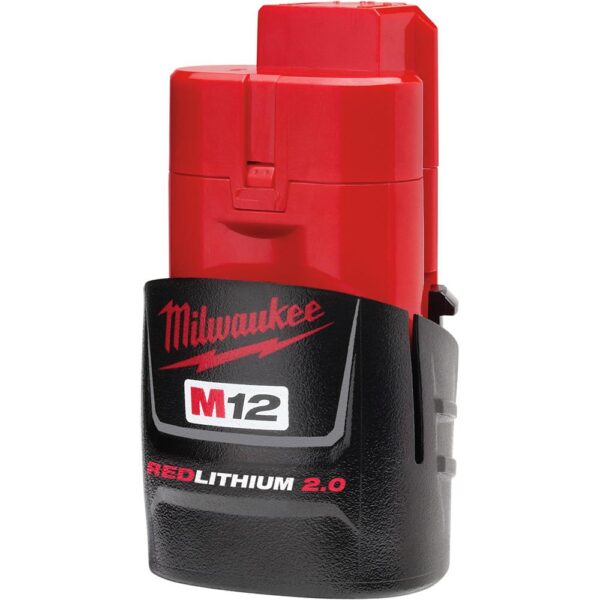 Milwaukee M12 FUEL 12-Volt Lithium-Ion Brushless Cordless 1/4 in. Ratchet Kit W/ (2) 2.0Ah Batteries, Charger & Tool Bag