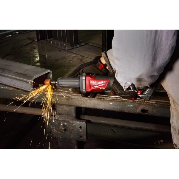 Milwaukee M18 FUEL 18-Volt Lithium-Ion Brushless Cordless 1/4 in. Die Grinder (Tool-Only)