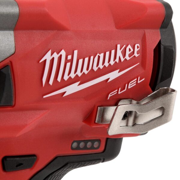 Milwaukee M12 FUEL 12-Volt Lithium-Ion Brushless Cordless Stubby 1/2 in. Impact Wrench (Tool-Only)