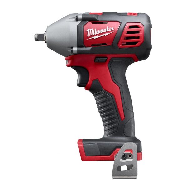 Milwaukee M18 18-Volt Lithium-Ion Cordless 3/8 in. Impact Wrench W/ Friction Ring W/ M18 Starter Kit (1) 5.0Ah Battery & Charger