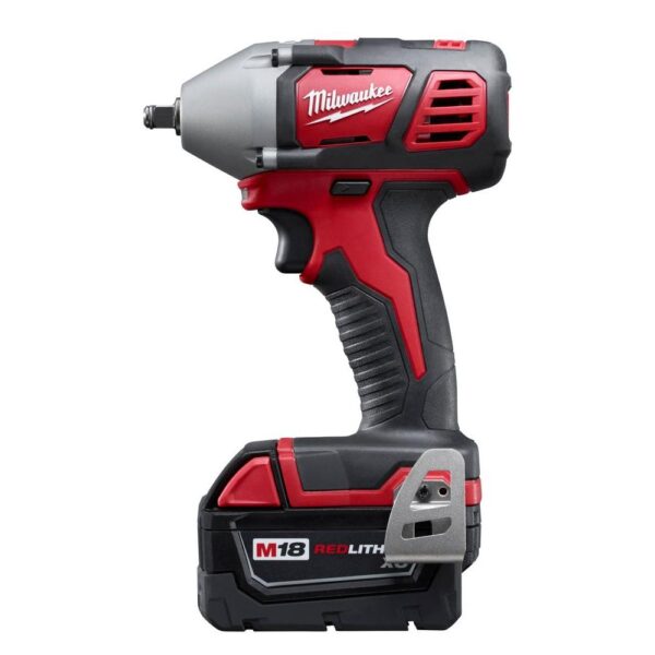 Milwaukee M18 18-Volt Lithium-Ion Cordless 3/8 in. Impact Wrench W/ Friction Ring Kit W/(2) 3.0Ah Batteries, Charger, Hard Case
