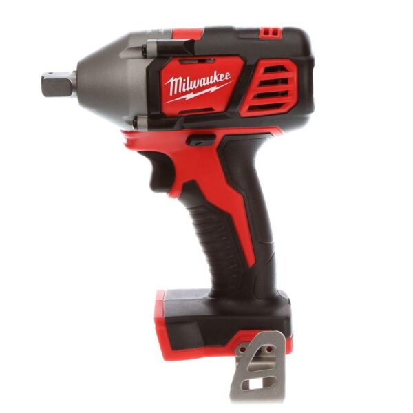Milwaukee M18 18-Volt Lithium-Ion 1/2 in. Cordless Impact Wrench W/ Pin Detent (Tool-Only)