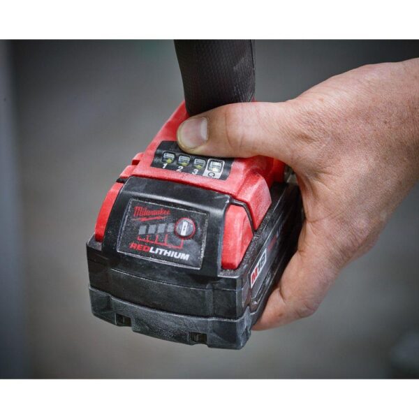 Milwaukee M18 FUEL 18-Volt Lithium-Ion Brushless Cordless 3/8 in. Impact Wrench with Friction Ring Kit with Two 5 Ah Batteries