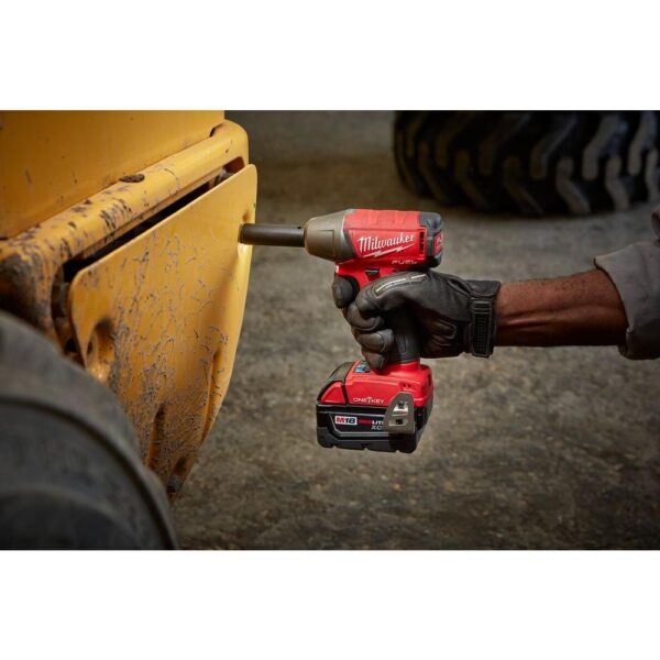 Milwaukee M18 FUEL ONE-KEY 18-Volt Lithium-Ion Brushless Cordless 1/2 in. Impact Wrench w/ Friction Ring (Tool-Only)
