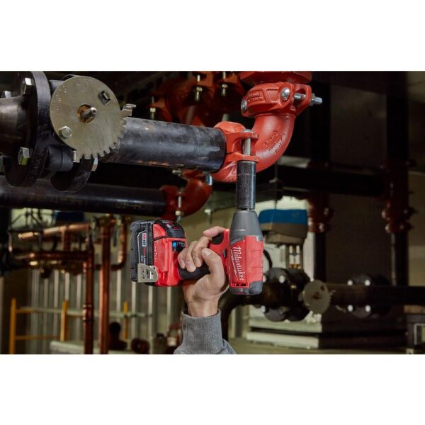 Milwaukee M18 FUEL ONE-KEY 18-Volt Lithium-Ion Brushless Cordless 1/2 in. Impact Wrench w/ Friction Ring Kit w/(2) 5.0Ah Batteries