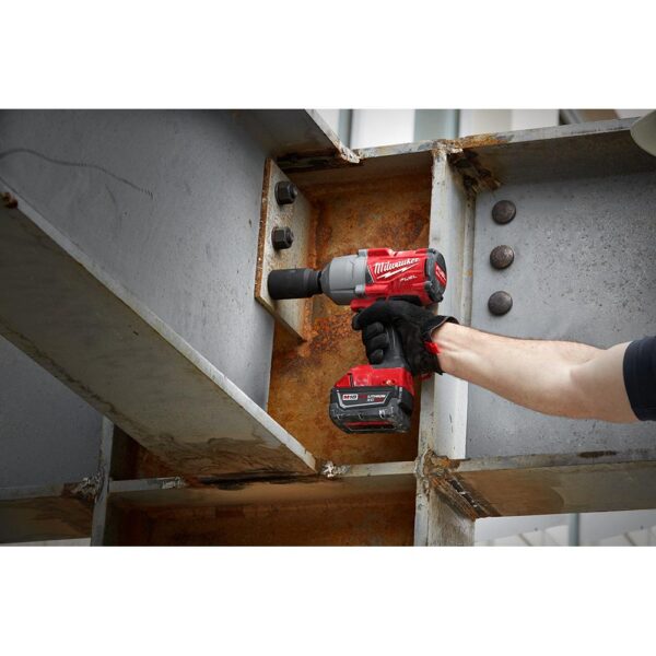 Milwaukee M18 FUEL 18-Volt Lithium-Ion Brushless Cordless 1/2 in. Impact Wrench with Pin Detent (Tool-Only)
