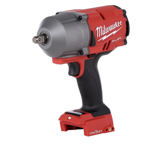 Milwaukee M18 FUEL ONE-KEY 18-Volt Lithium-Ion Brushless Cordless 1/2 in. Impact Wrench with Pin Detent (Tool-Only)