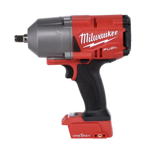 Milwaukee M18 FUEL ONE-KEY 18-Volt Lithium-Ion Brushless Cordless 1/2 in. Impact Wrench with Friction Ring (Tool-Only)