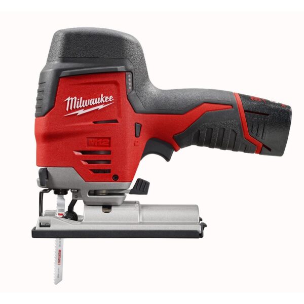Milwaukee M12 12-Volt Lithium-Ion Cordless Jig Saw with M12 2.0Ah Battery