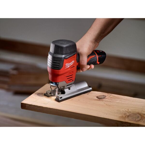 Milwaukee M12 12-Volt Lithium-Ion Cordless Jig Saw with 4.0 Ah Battery