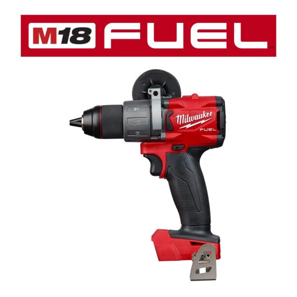Milwaukee M18 18-Volt Lithium-Ion Cordless 1/2 in.- 4 in. Force Logic Knockout Tool Kit /W  FUEL Hammer Drill & 5.0 Ah Battery