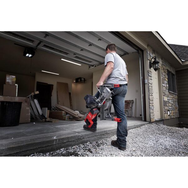 Milwaukee M18 FUEL 18-Volt Lithium-Ion Brushless Cordless 7-1/4 in. Dual Bevel Sliding Compound Miter Saw (Tool-Only)